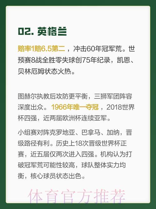 2026世界杯竞猜指南：热门夺冠球队全面解析